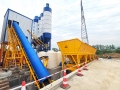 Modular design 50-240m3/h Stationary Concrete Batching Plant for engineering project 