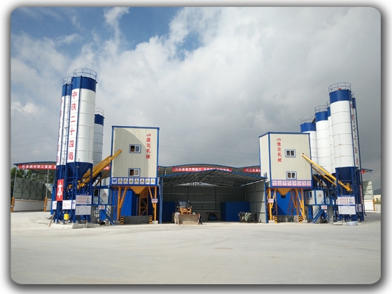 China Planta de mistura de concreto 120m3 / h fabricante, fornecedor