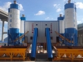 China supplier stationary production line automatically ready mix concrete batching plant machine for sales 