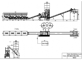 Station continuous soil mixing plant