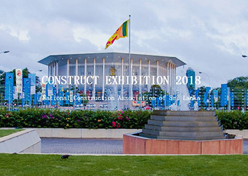 xdm na exposição de construção 2018 no sri lanka